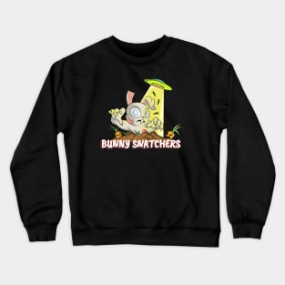 Easter Bunny Snatchers Rabbit Zombie Crewneck Sweatshirt